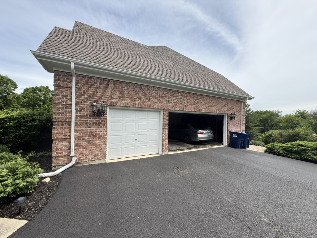 Residential exterior painting, after