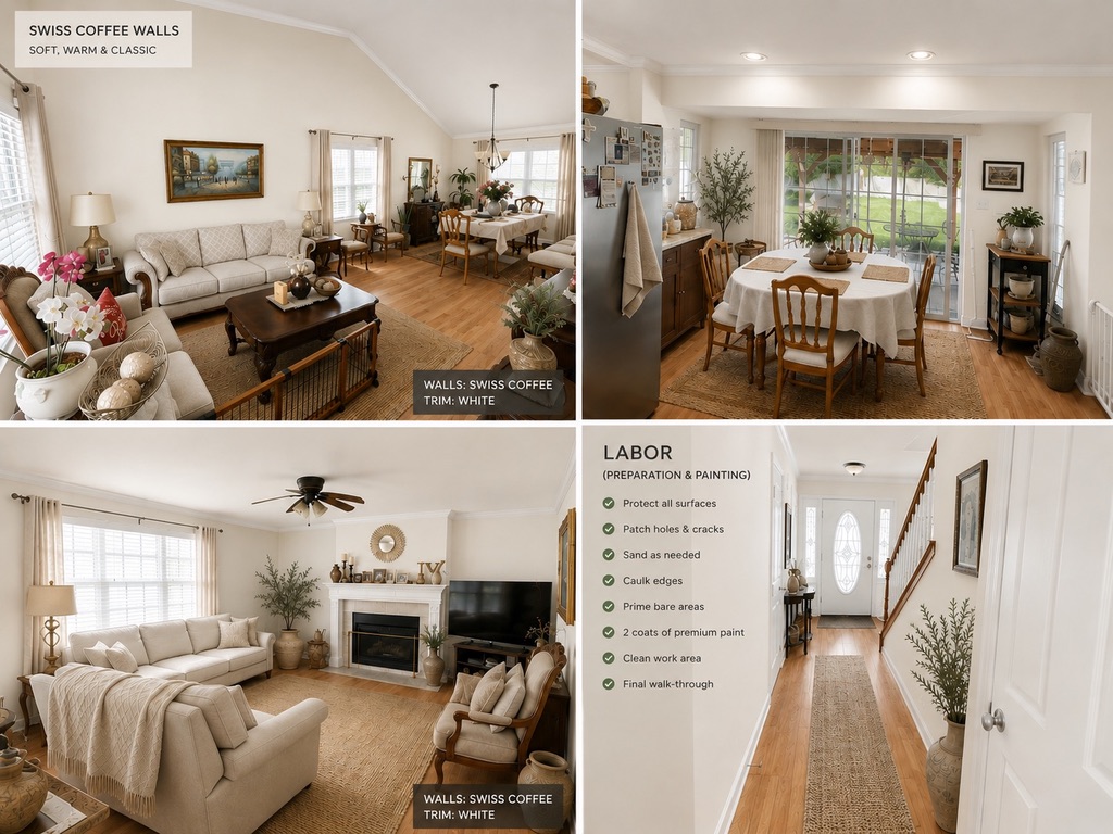 Full-house interior repaint, project photo 10