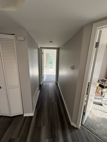 Mark apartment refresh · Classic to modern, Paint finish · Coordinated hallway colors