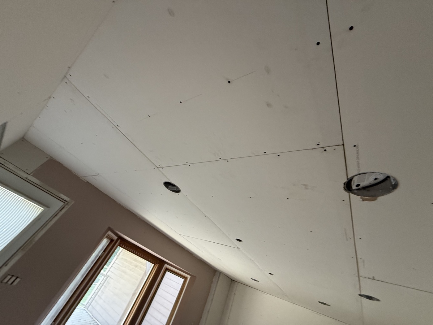 Whole-house interior painting progress view 2