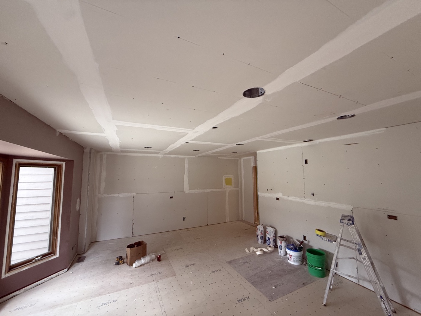 Whole-house interior painting progress view 3