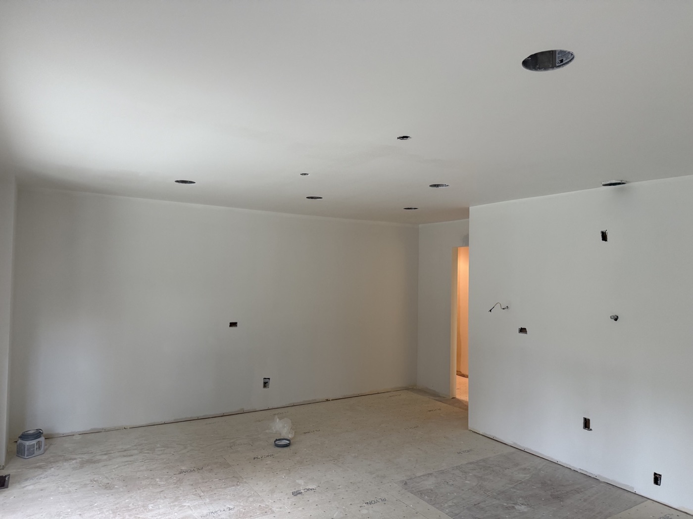 Whole-house interior painting progress view 6