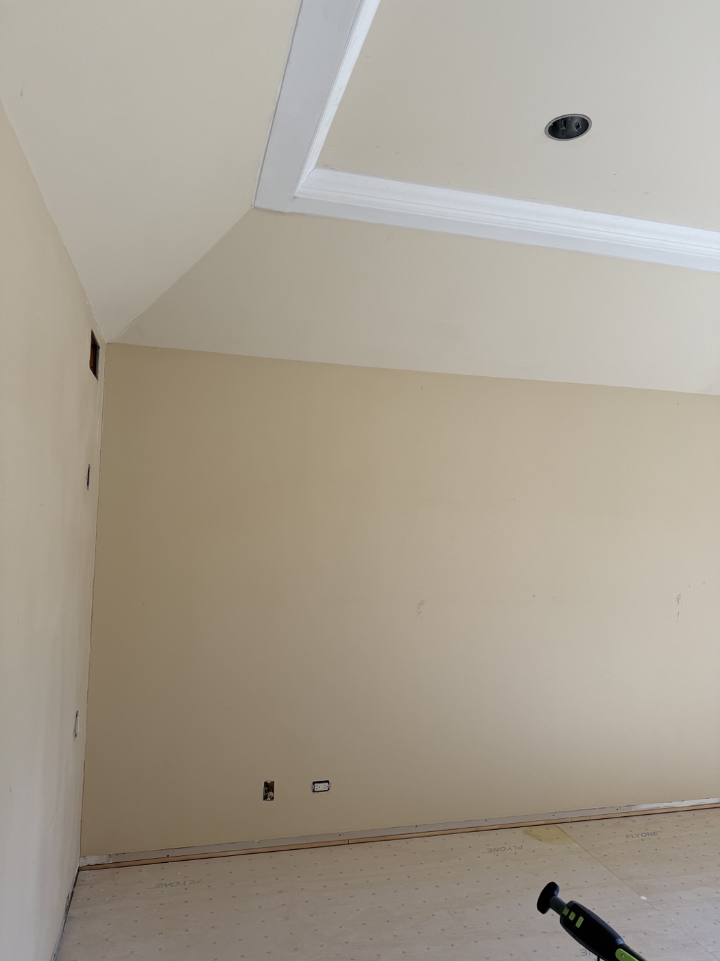 Whole-house drywall preparation, after