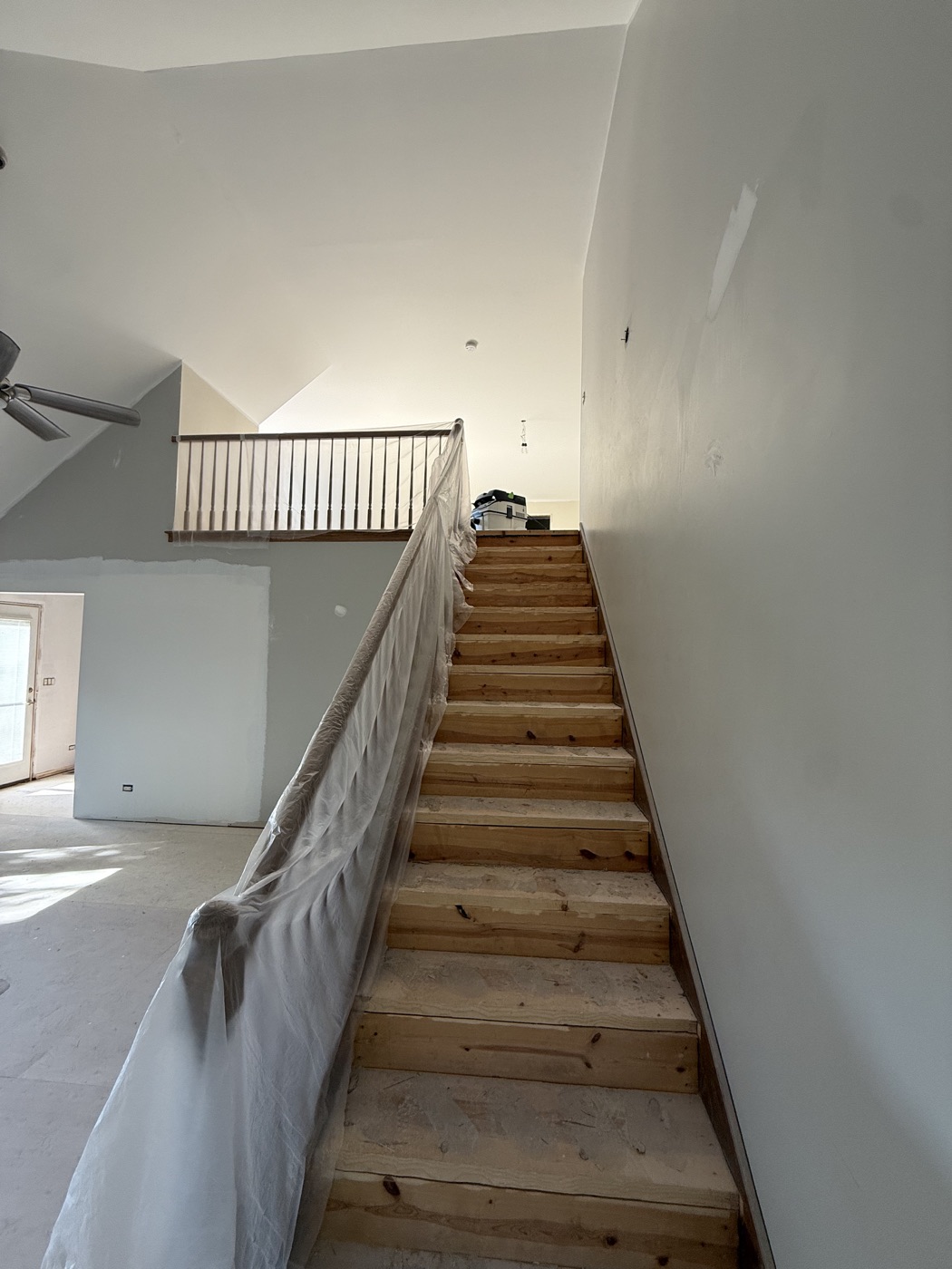 Whole-house drywall and paint, after